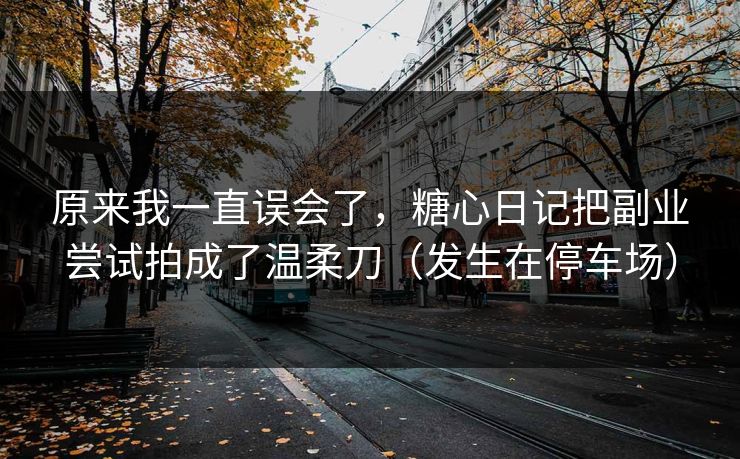原来我一直误会了，糖心日记把副业尝试拍成了温柔刀（发生在停车场）